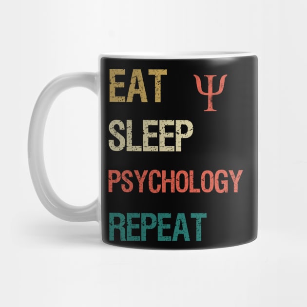 Eat sleep psychology repeat by cypryanus